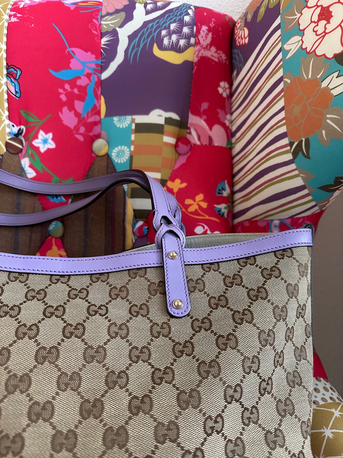 Gucci - Sac cabas (tote) et sa pochette