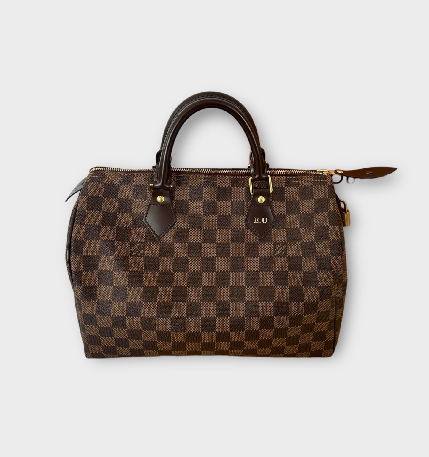 Sac Speedy 30 Damier ébène Louis Vuitton