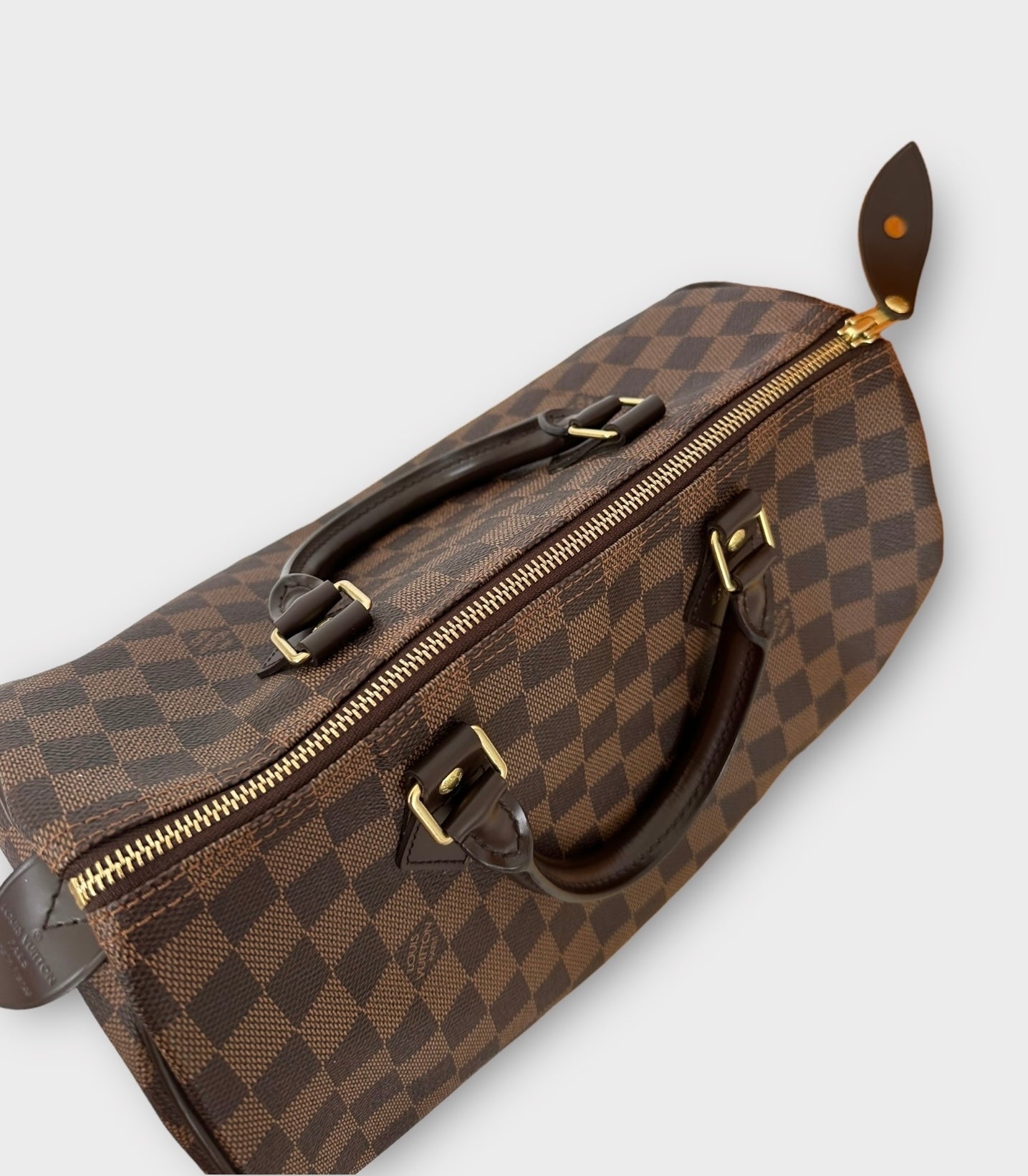 Sac Speedy 30 Damier ébène Louis Vuitton