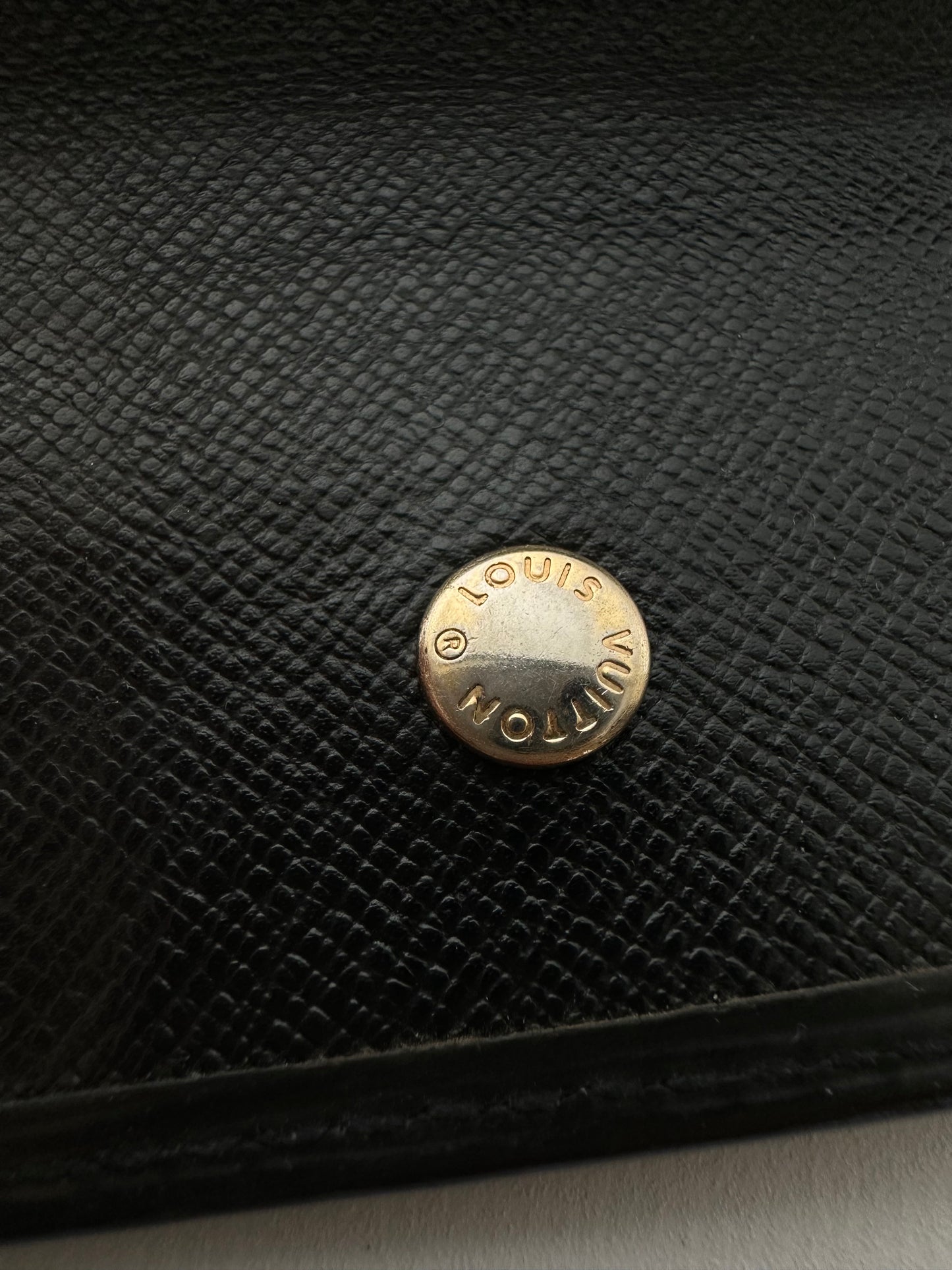 Louis Vuitton - Multiclés 6 cuir épi noir