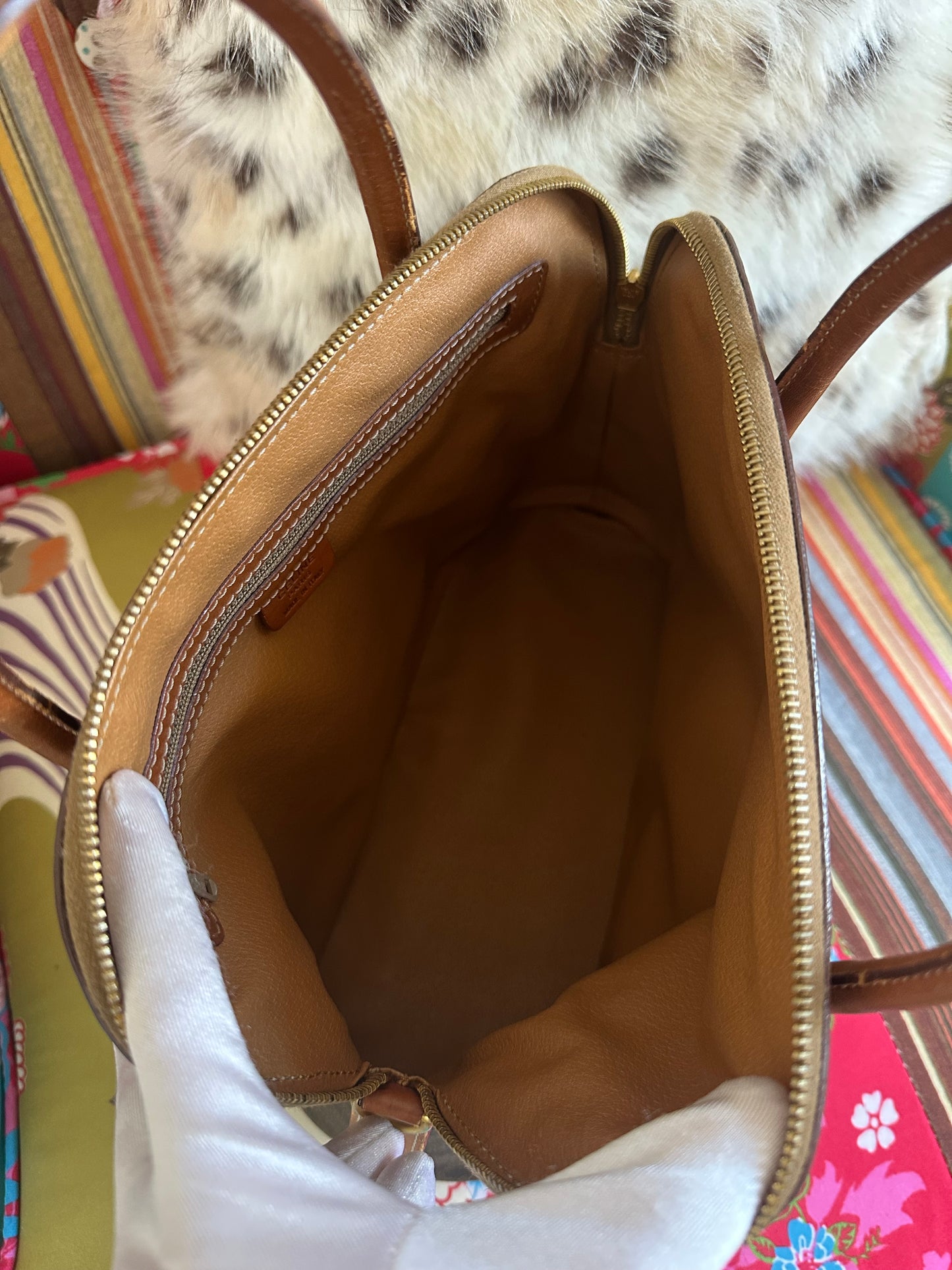 Celine - Sac toile macadam vintage