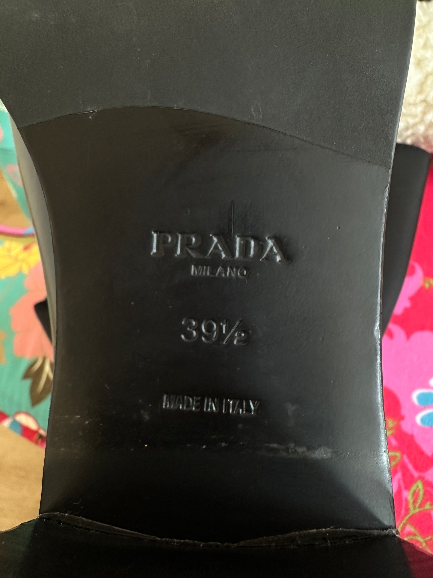 Prada - Bottes Re-Nylon noire | T.39,5