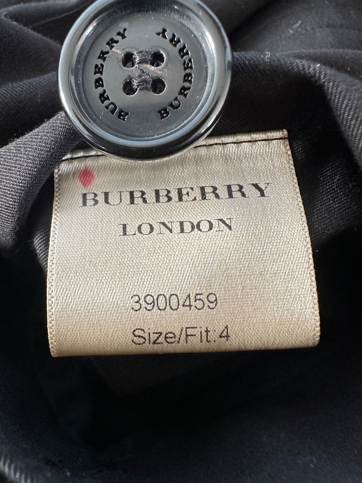 Trench-coat Burberry modèle “ the Kensington ” heritage noir/ T.XS