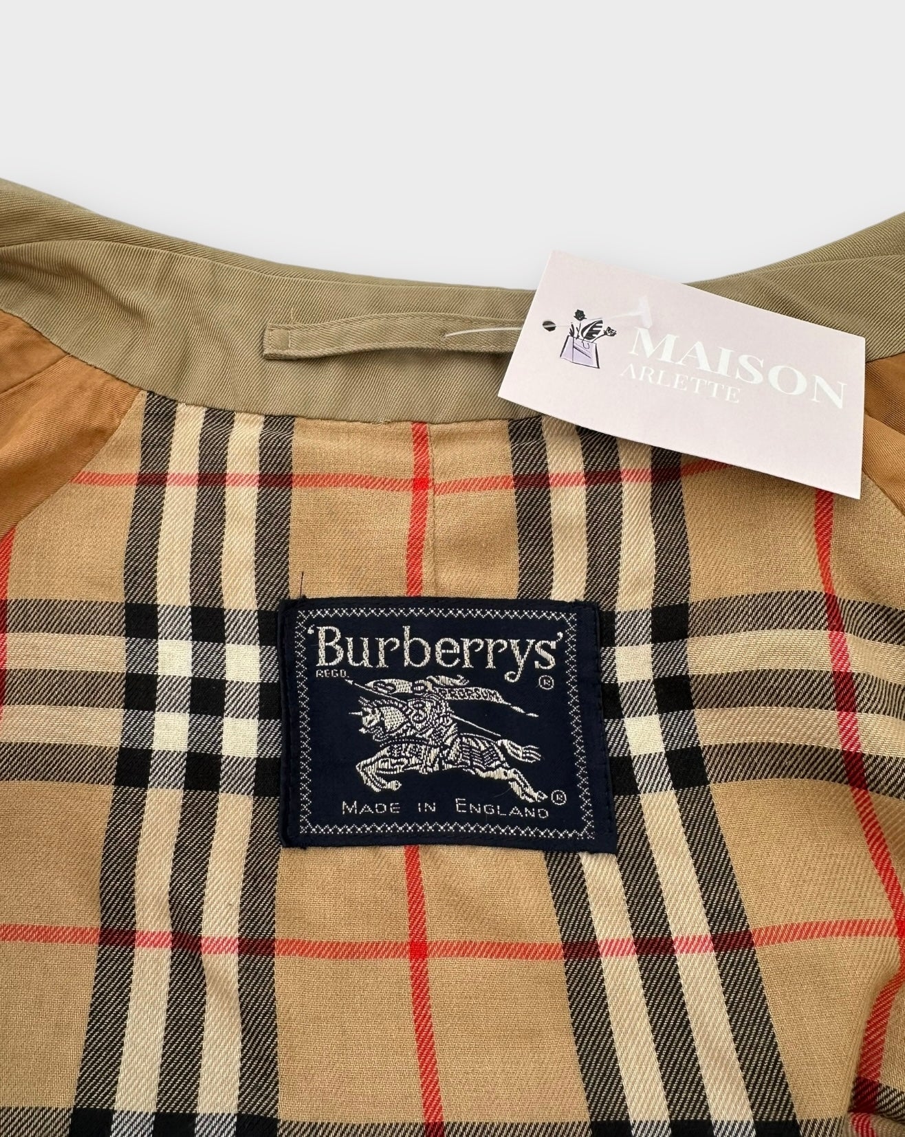 Burberry vintage Trench modèle “ Camden” Camel | T.S