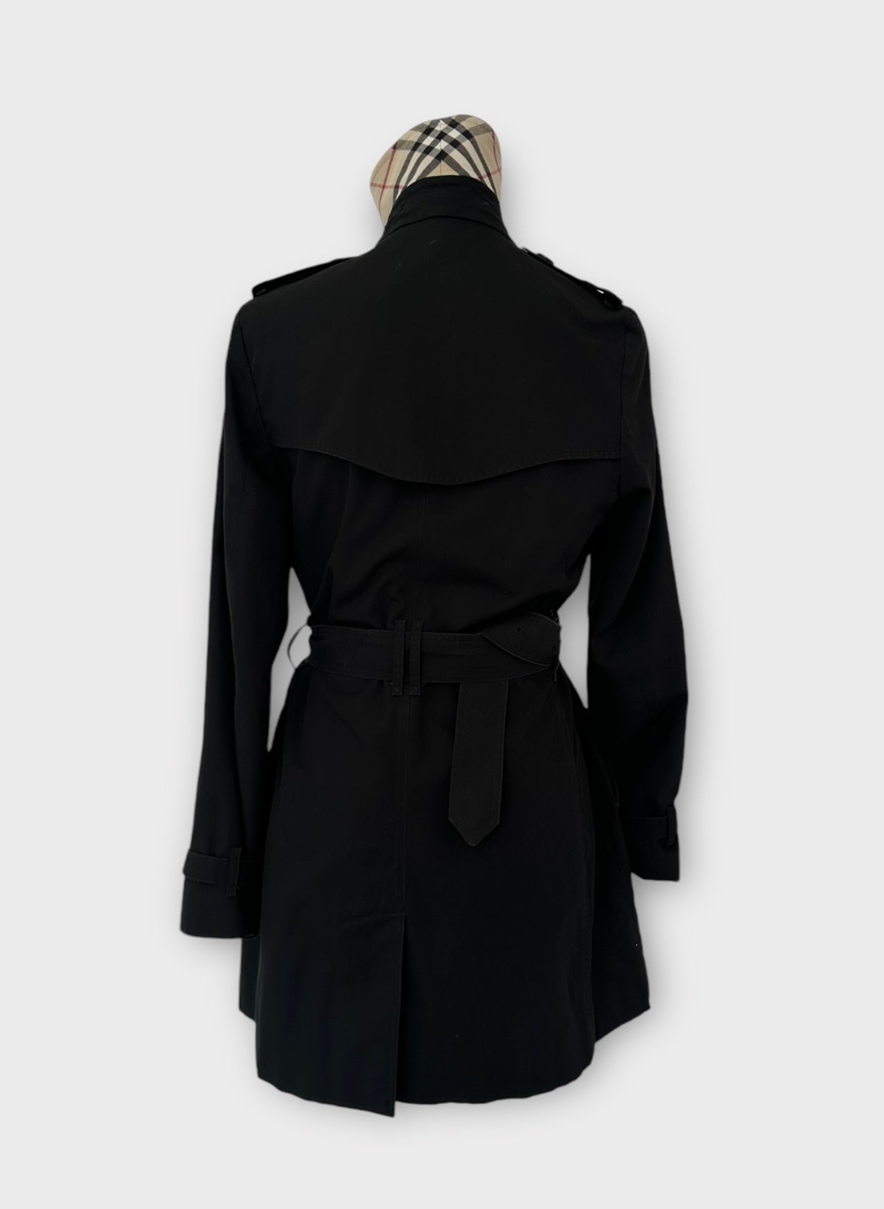 Burberry Trench-coat modèle “the Chelsea ” Noir | T.M