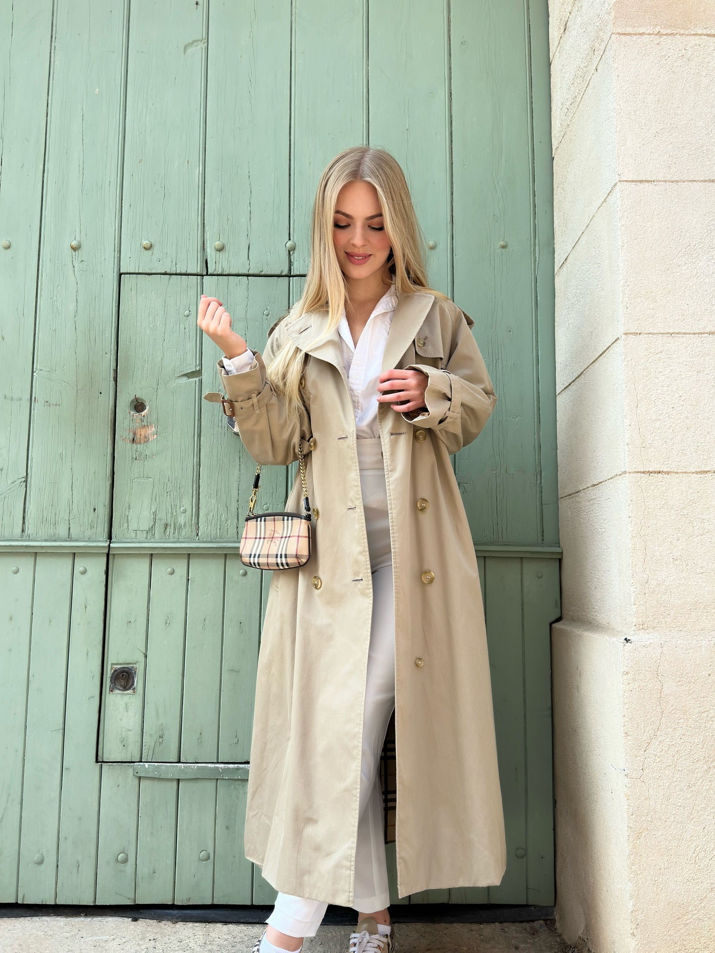 Burberry – Trench-coat “The Waterloo” Camel vintage | T.L