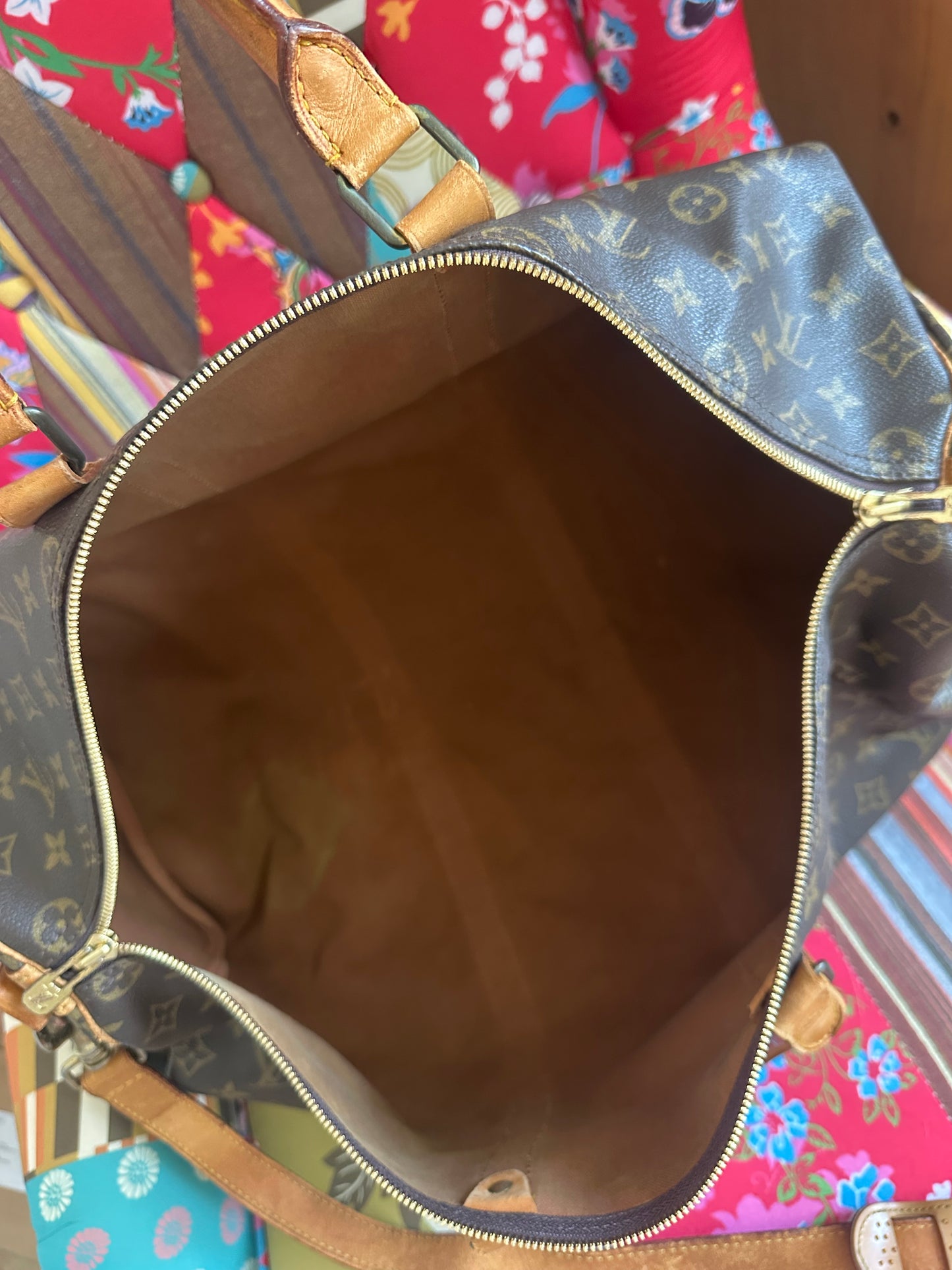 Louis Vuitton Keepall 50 bandoulière Monogram