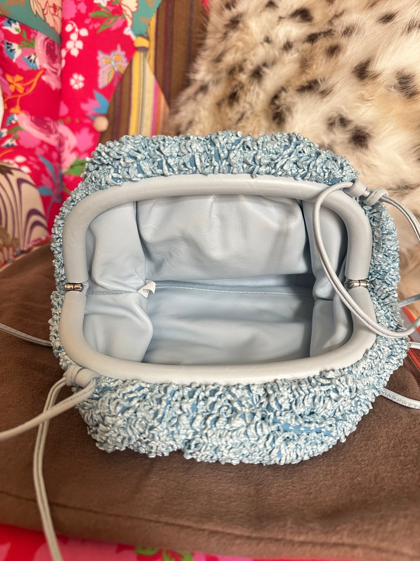 Bottega Veneta - Sac Pouch Raphia