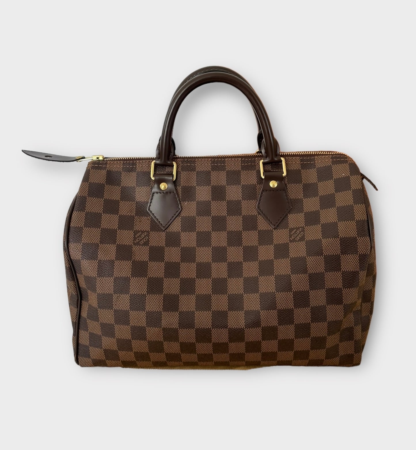 Sac Speedy 30 Damier ébène Louis Vuitton