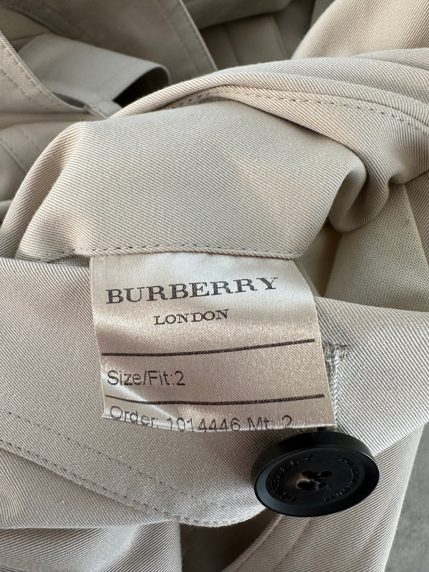 Trench-coat Burberry « the Sandringham » heritage/ T.XS