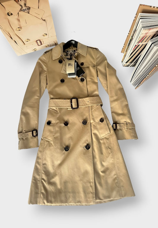 Burberry – Trench-coat “The Kensington ” Honey | T.XS