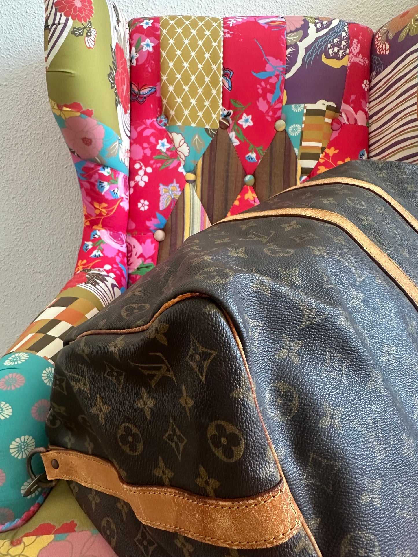 Louis Vuitton Keepall 50 bandoulière Monogram