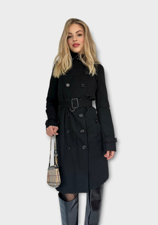 Burberry – Trench “The Sandringham ” Noir modèle récent | T.M