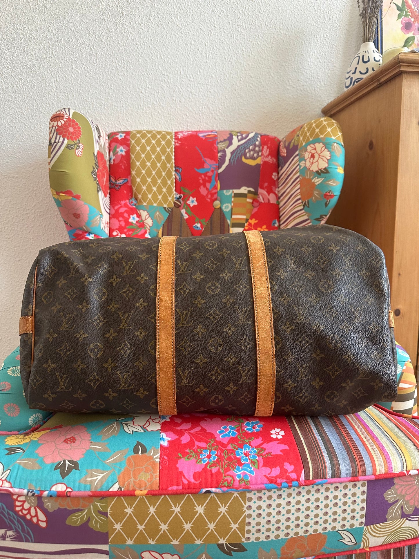 Louis Vuitton Keepall 50 bandoulière Monogram