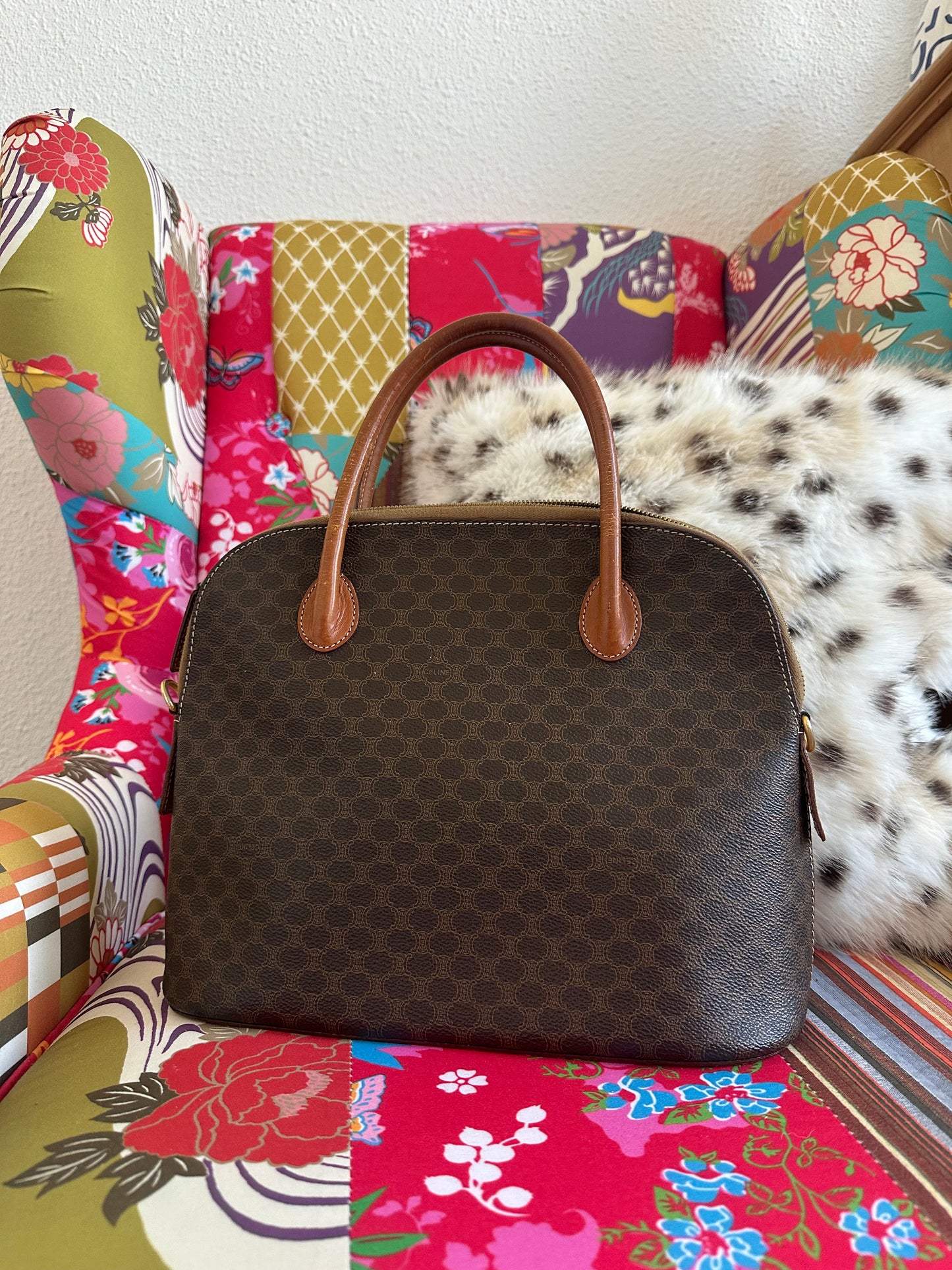 Celine - Sac toile macadam vintage
