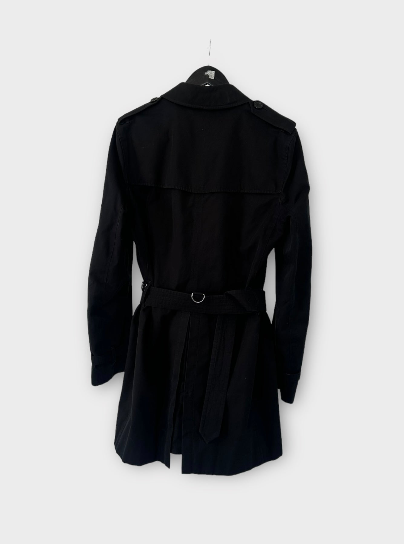 Trench-coat Burberry modèle « the Kensington  » noir| T.S