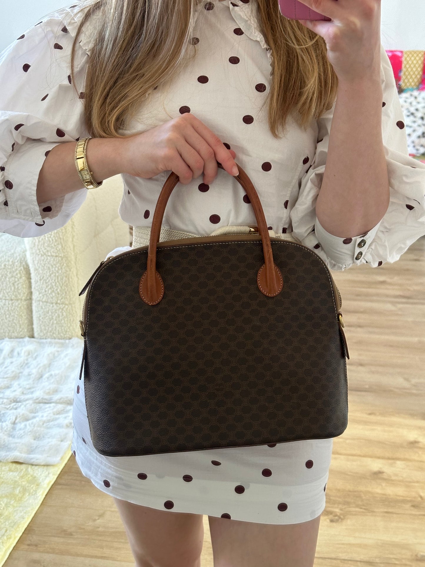 Celine - Sac toile macadam vintage