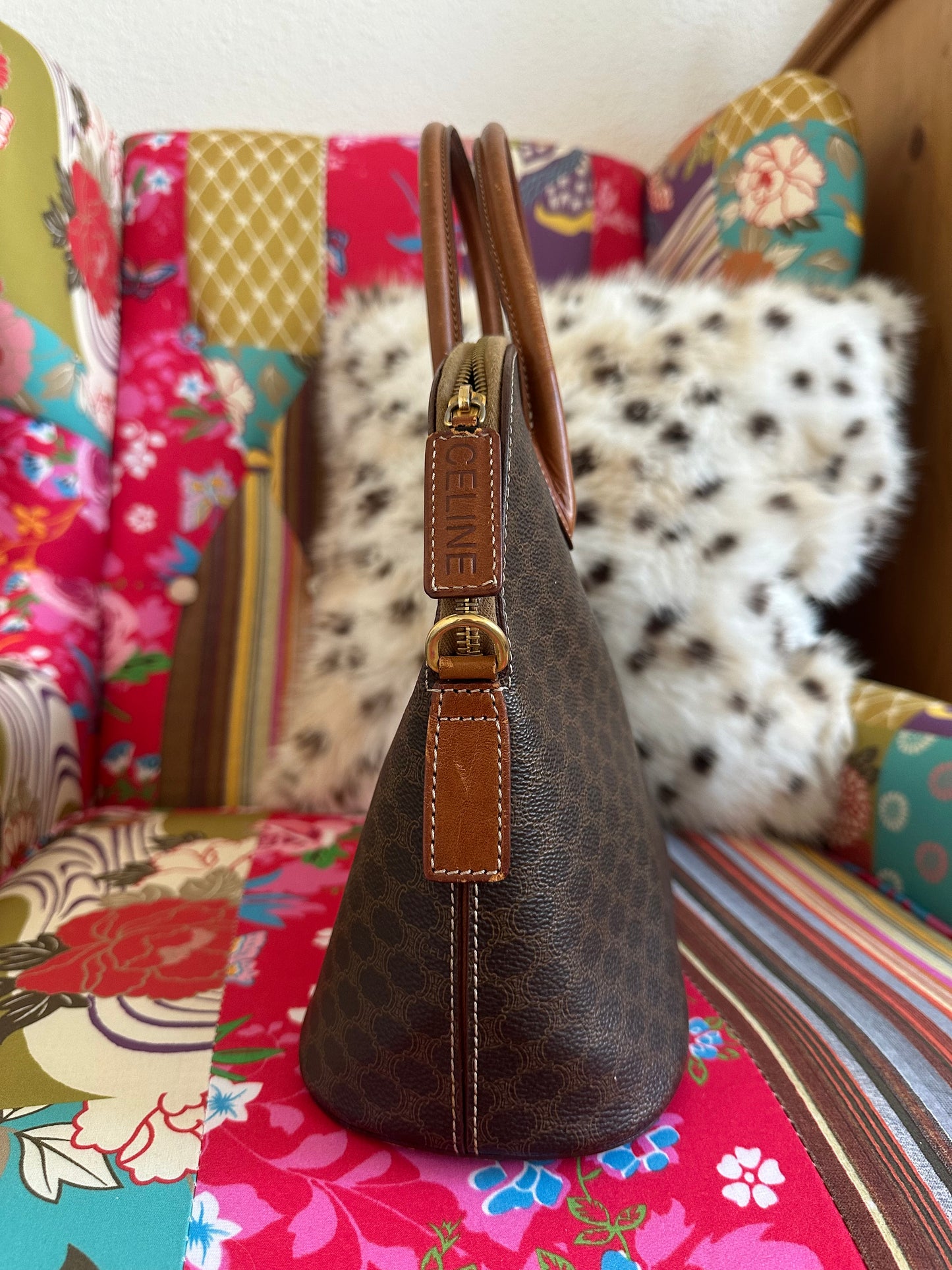 Celine - Sac toile macadam vintage