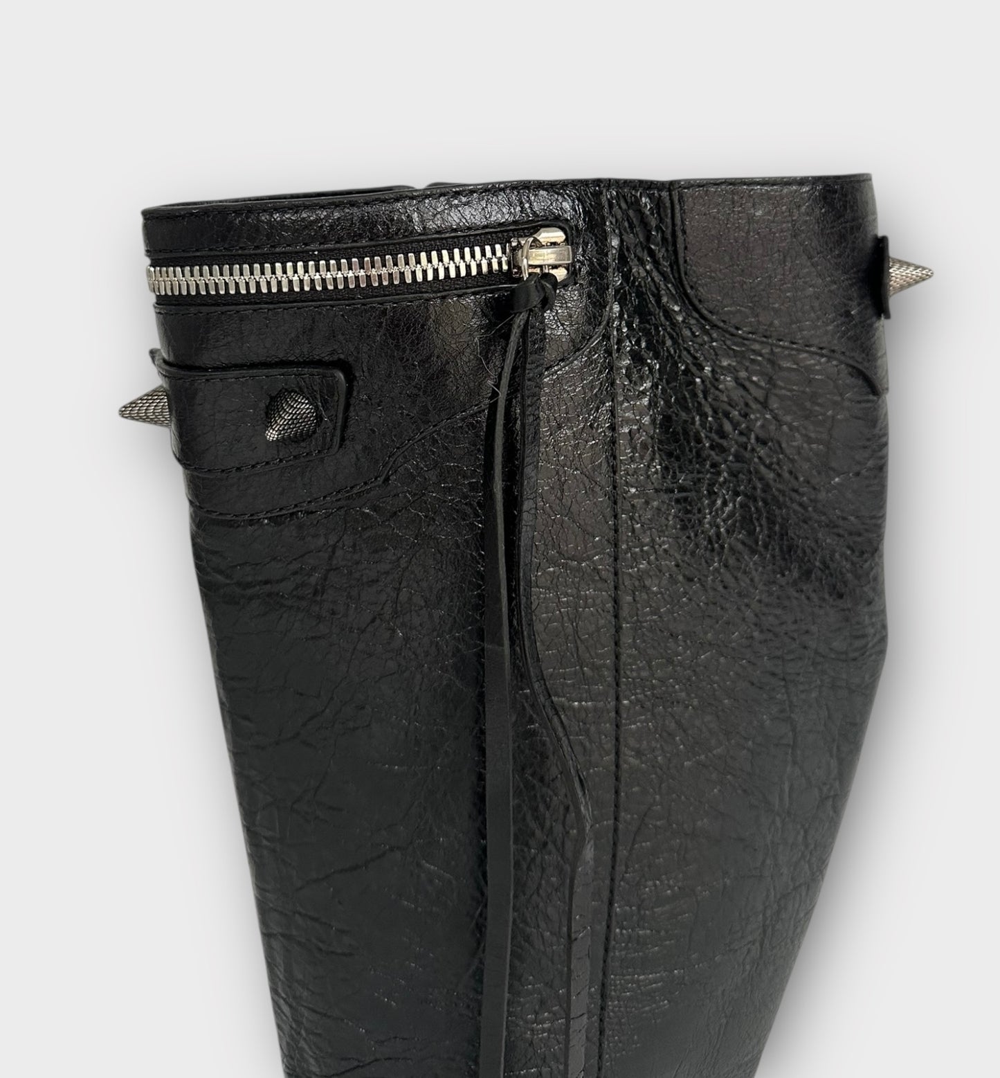 Balenciaga Bottes hautes « Cagole » noires | T.39