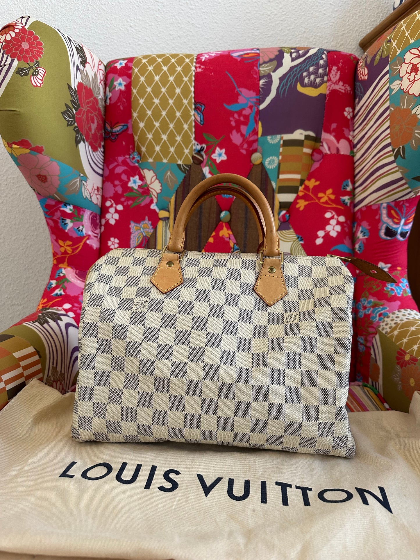 Louis Vuitton - Speedy 30 Damier Azur
