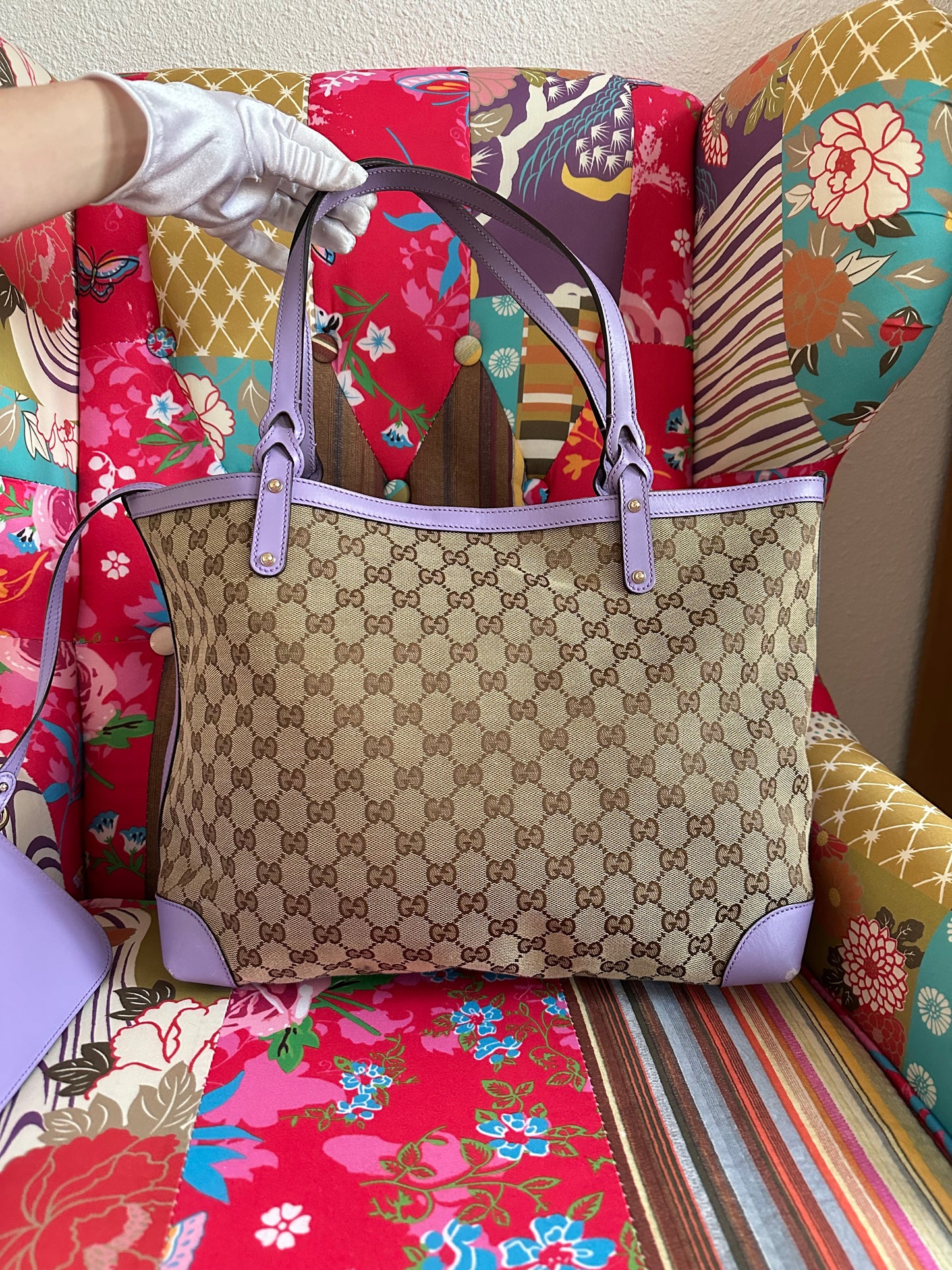 Gucci - Sac cabas (tote) et sa pochette