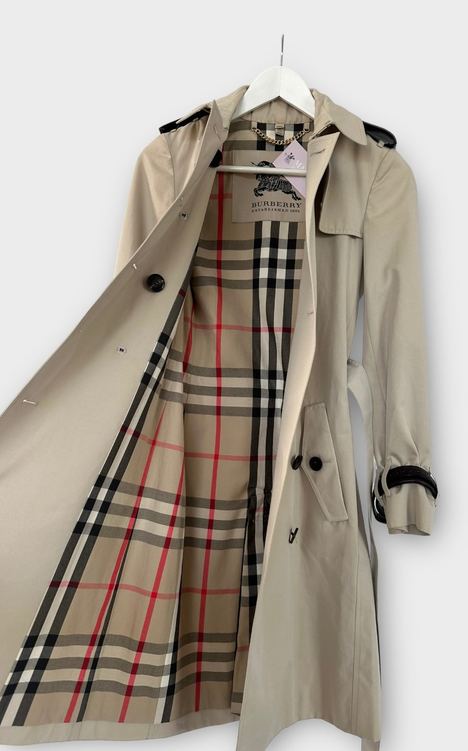 Trench-coat Burberry « the Sandringham » heritage/ T.XS