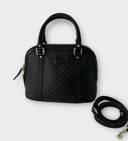 Sac Gucci Microguccissima “dôme” noir