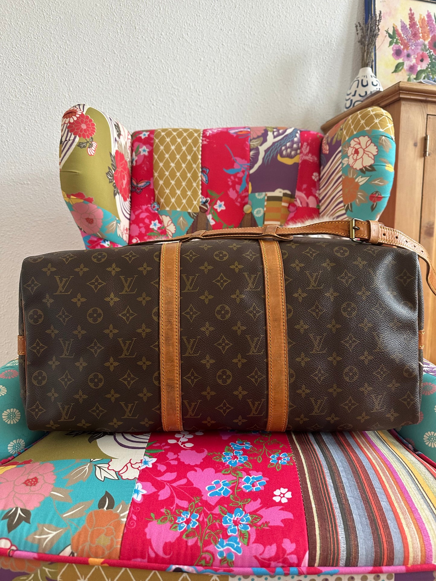 Louis Vuitton - Keepall 50 Monogram bandoulière