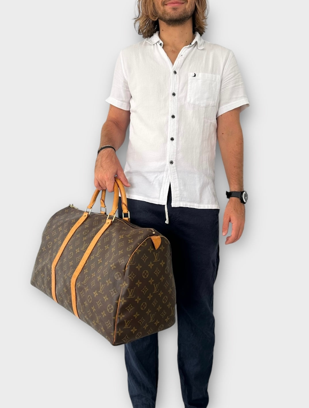 Louis Vuitton Sac Keepall 50 Monogram