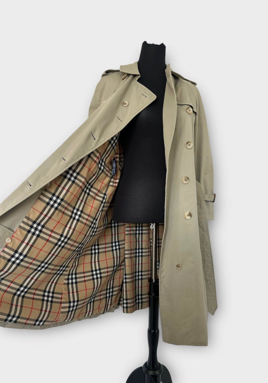 Burberry vintage Trench-coat modèle “the Waterloo ” Beige | T.S