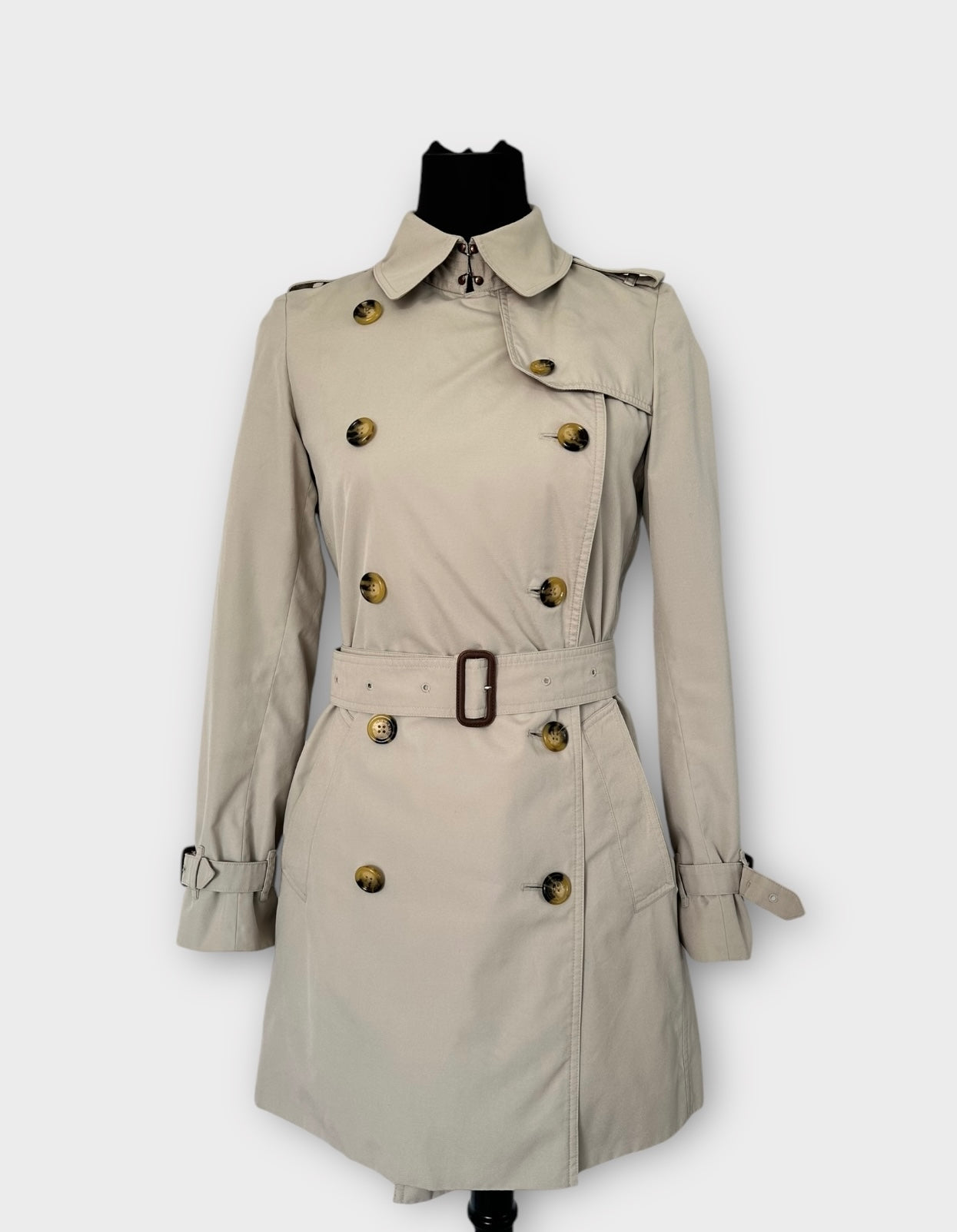 Burberry Trench-coat modèle “the Chelsea ” Stone | T.S