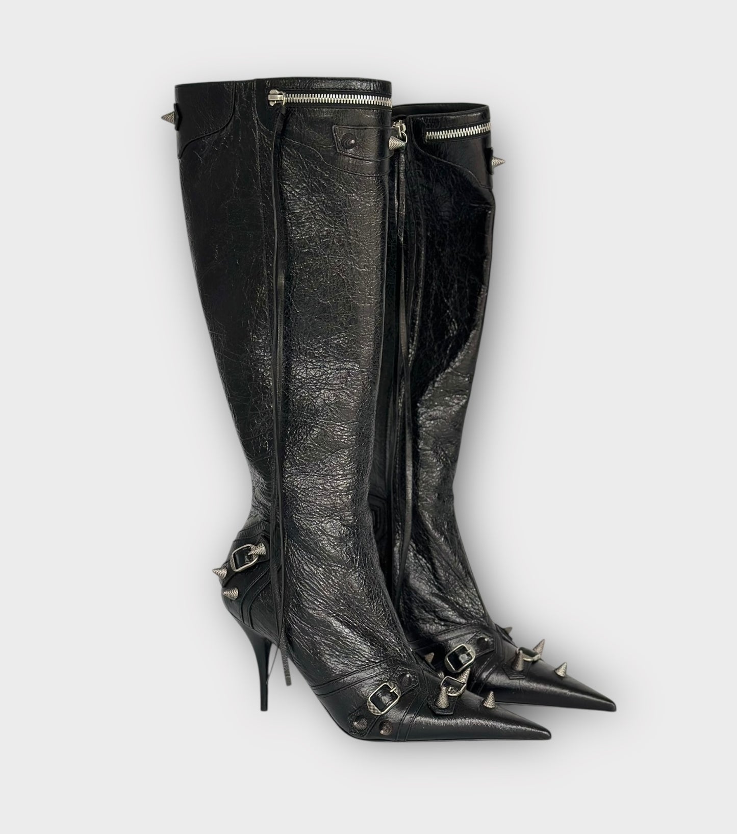Balenciaga Bottes hautes « Cagole » noires | T.39