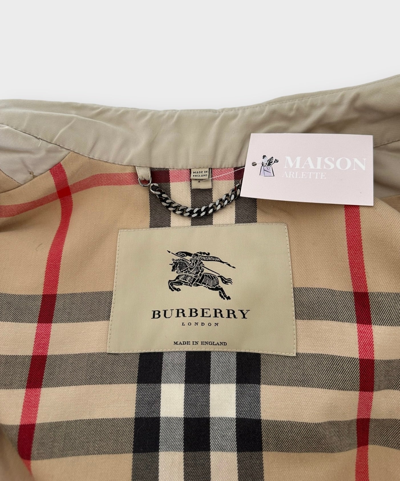 Burberry Trench-coat modèle “the Chelsea ” Stone | T.S