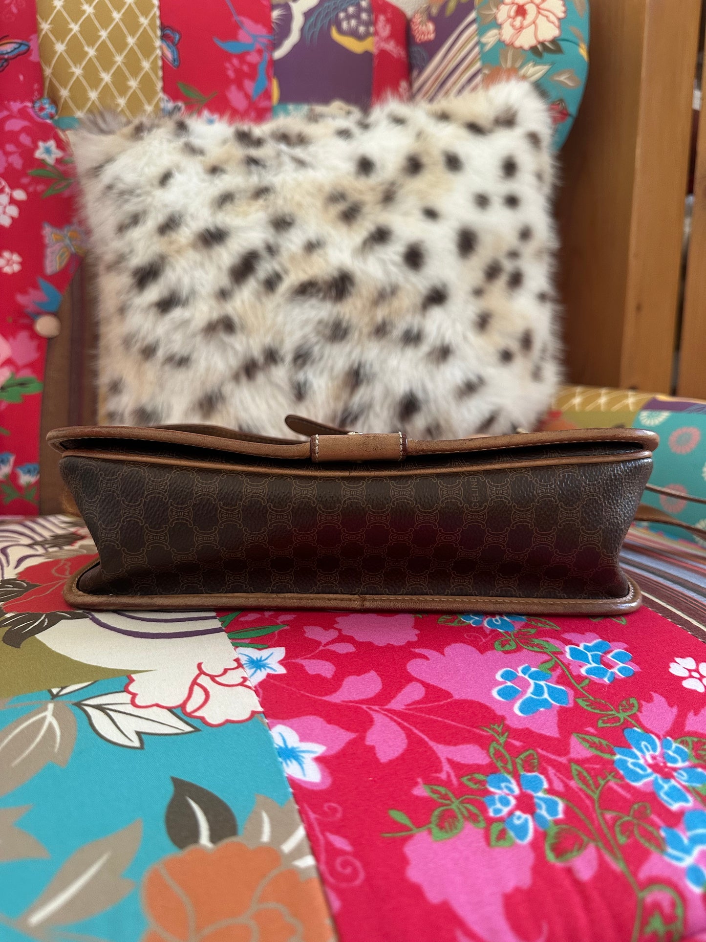 Celine - Sac bandoulière toile macadam