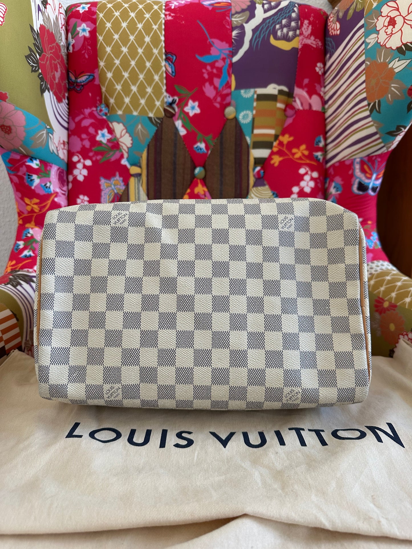 Louis Vuitton - Speedy 30 Damier Azur
