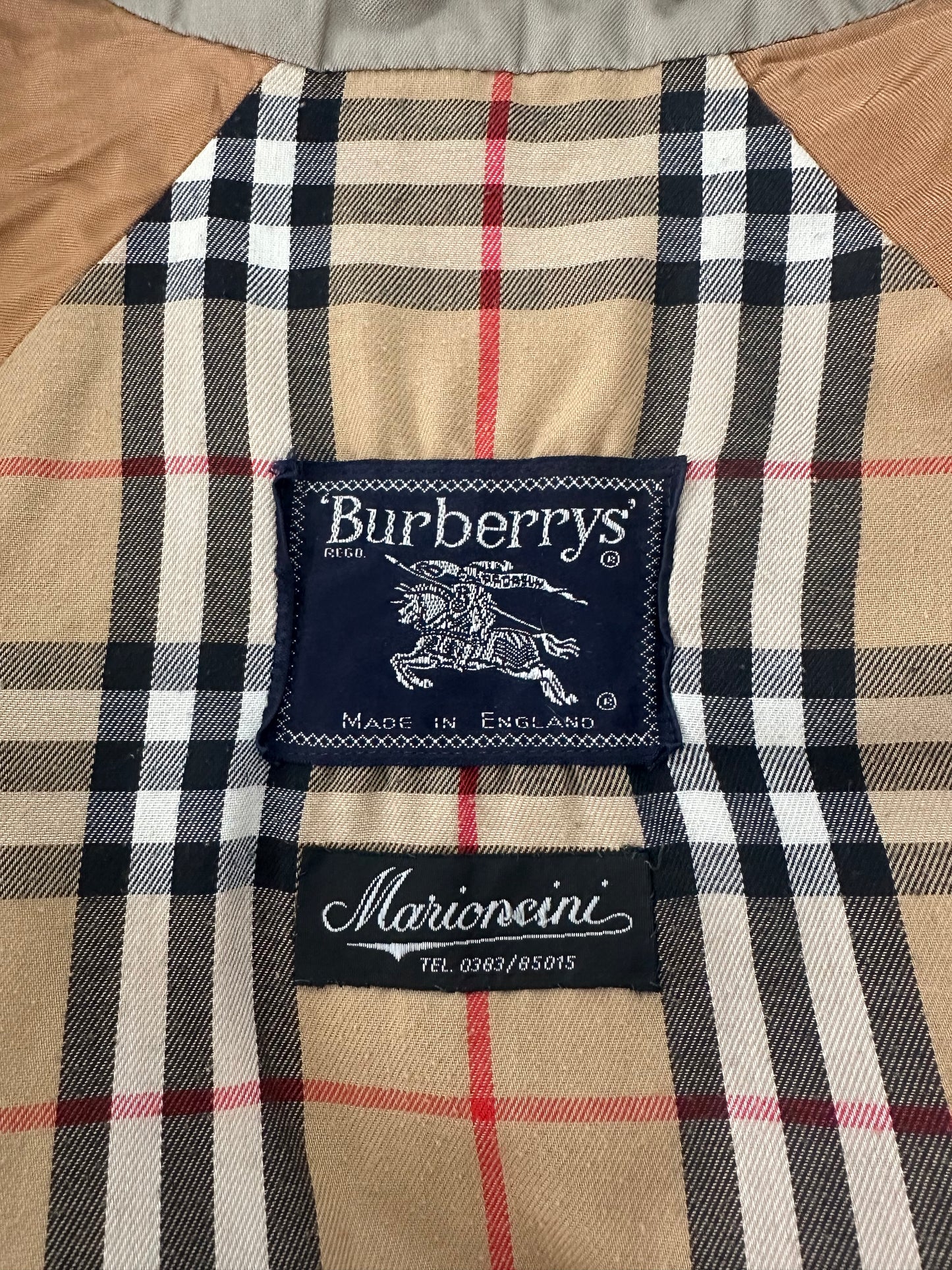 Trench-coat Burberry “ Markfield ” hunter vintage