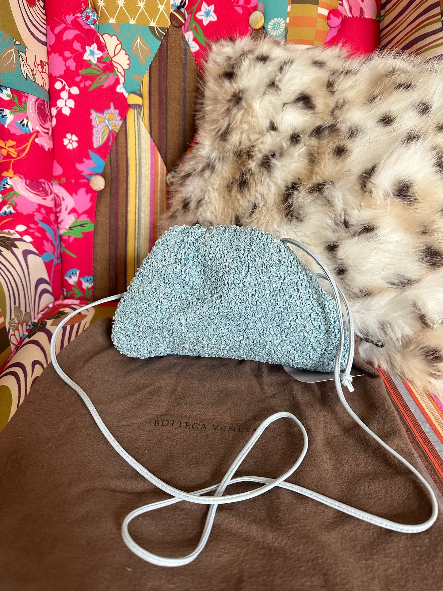 Bottega Veneta - Sac Pouch Raphia