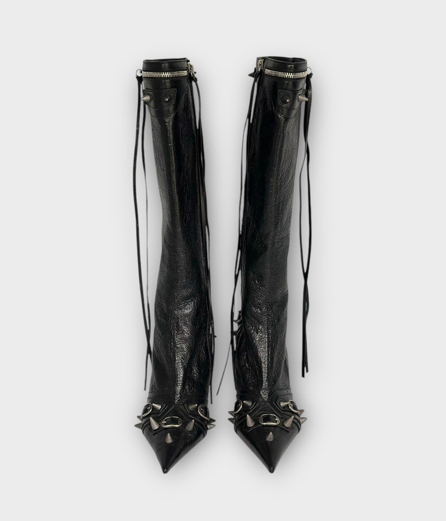 Balenciaga Bottes hautes « Cagole » noires | T.39