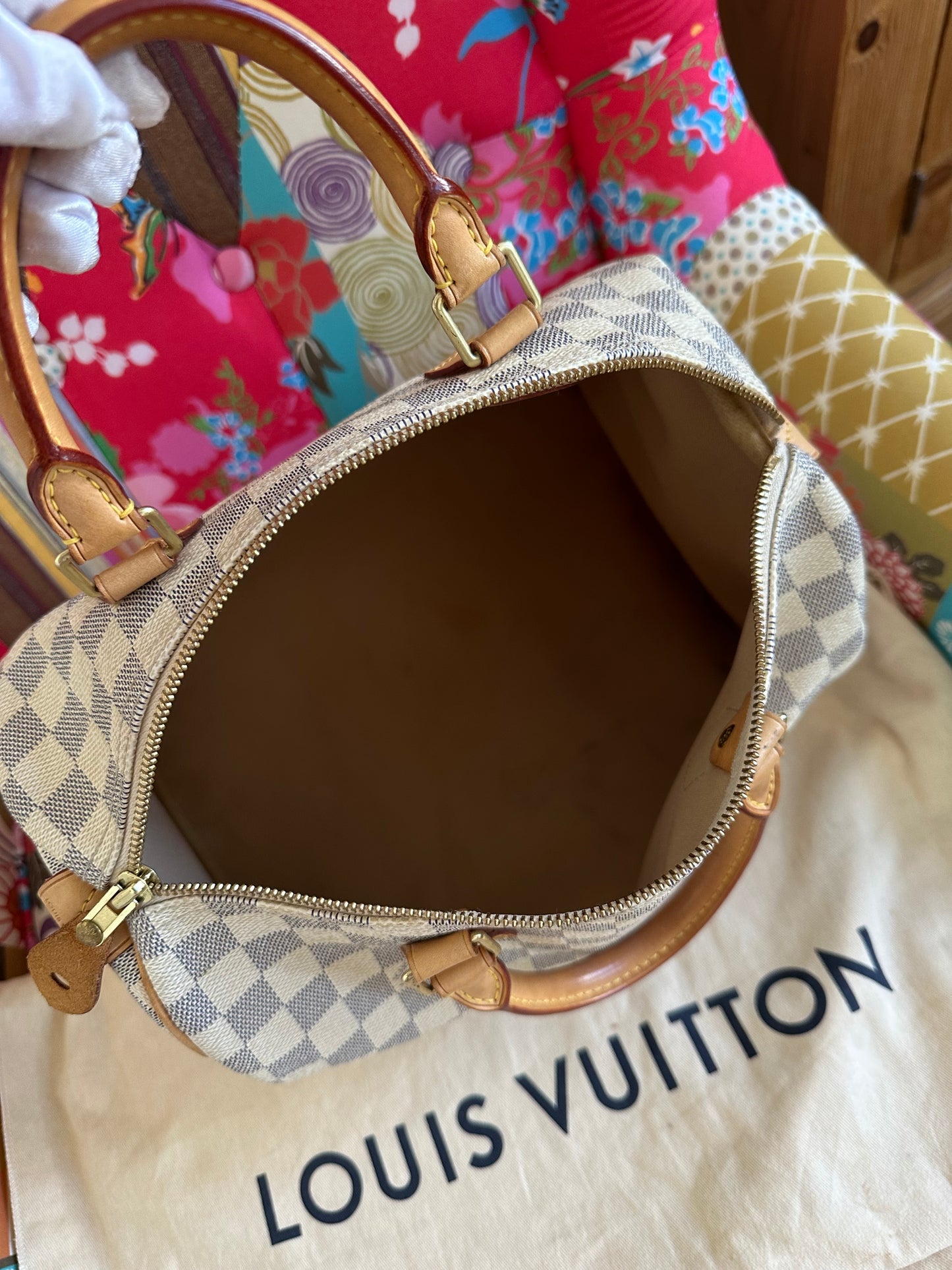 Louis Vuitton - Speedy 30 Damier Azur