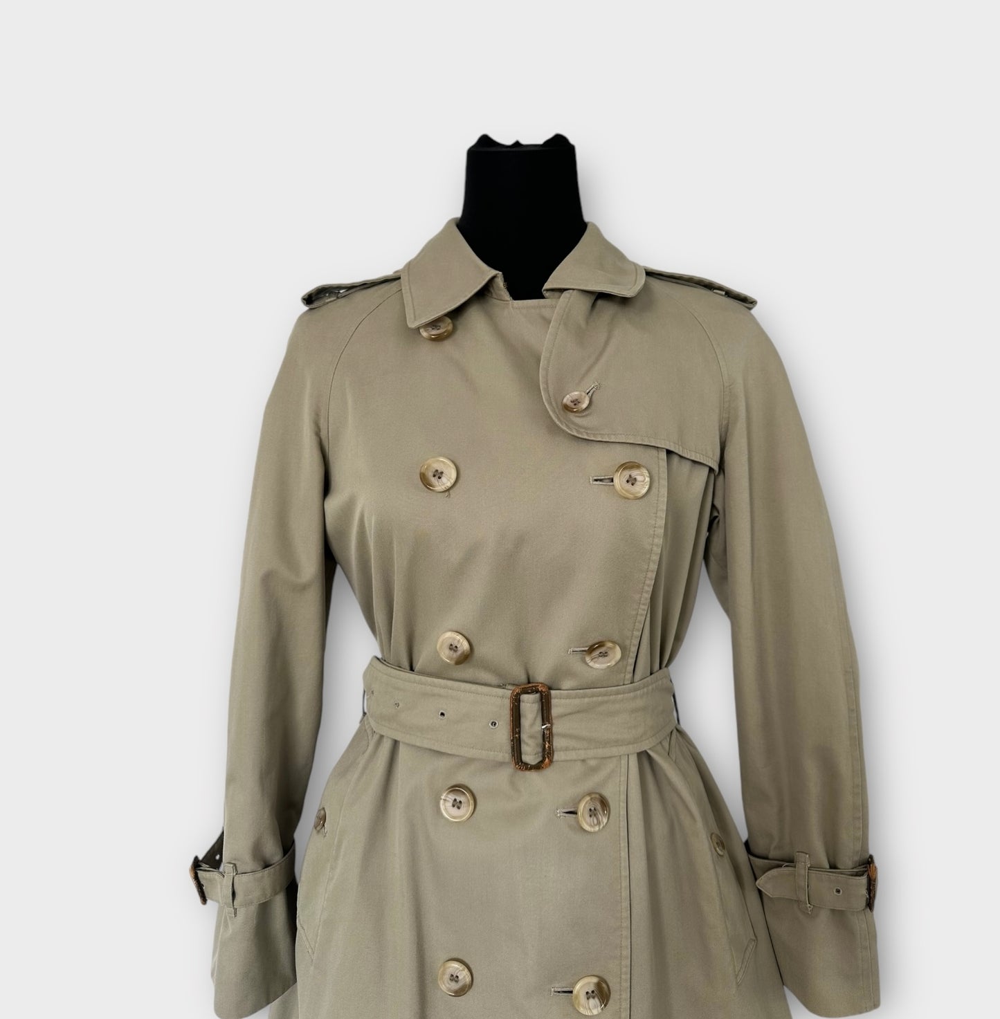 Burberry vintage Trench-coat modèle “the Waterloo ” Beige | T.S