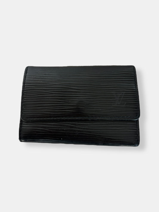 Louis Vuitton - Multiclés 6 cuir épi noir