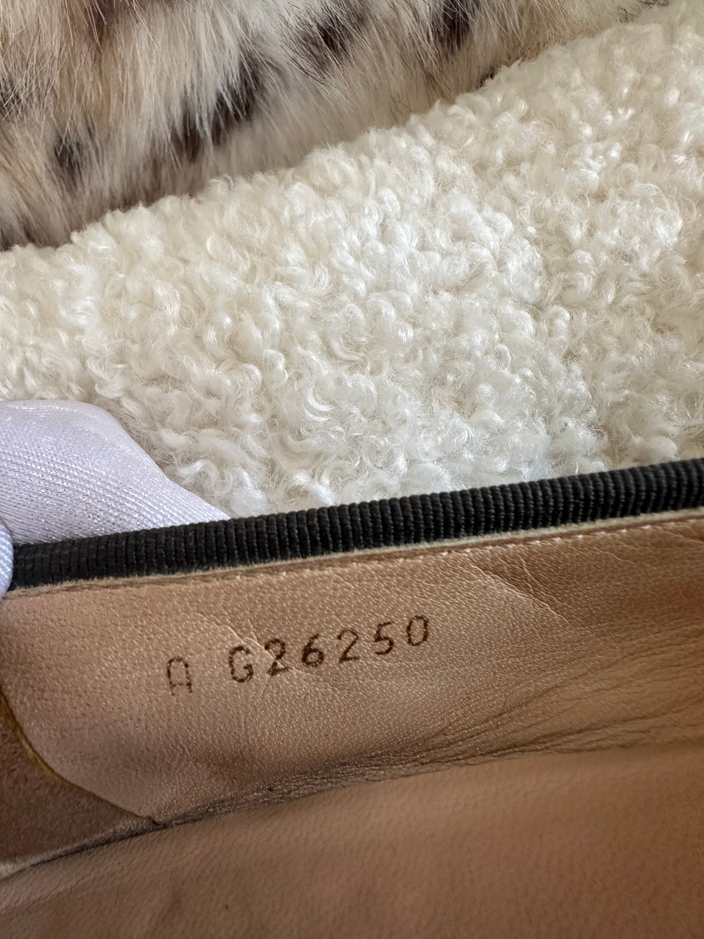 Chanel - Ballerines matelassées bleu marine