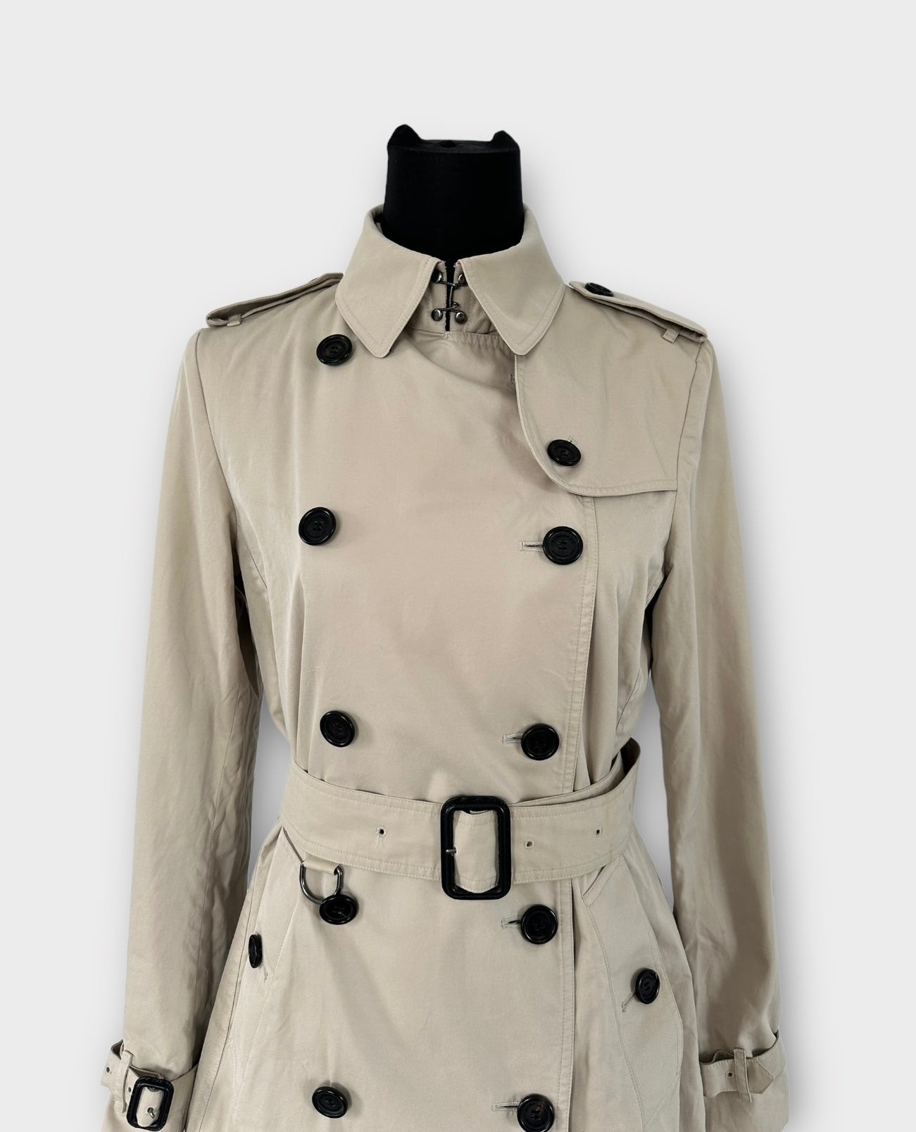 Trench-coat Burberry « the Chelsea » heritage Stone/ T.L