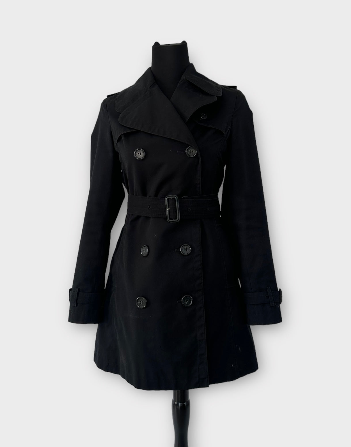 Trench-coat Burberry « the Chelsea » heritage noir/ T.S