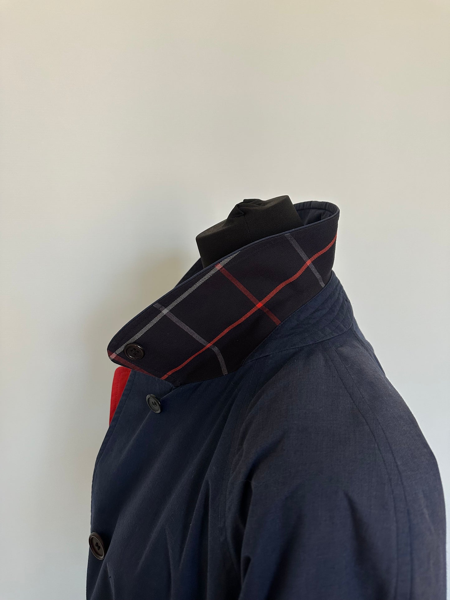 Burberry vintage – Trench-coat “Camden ” Bleu marine | T.L