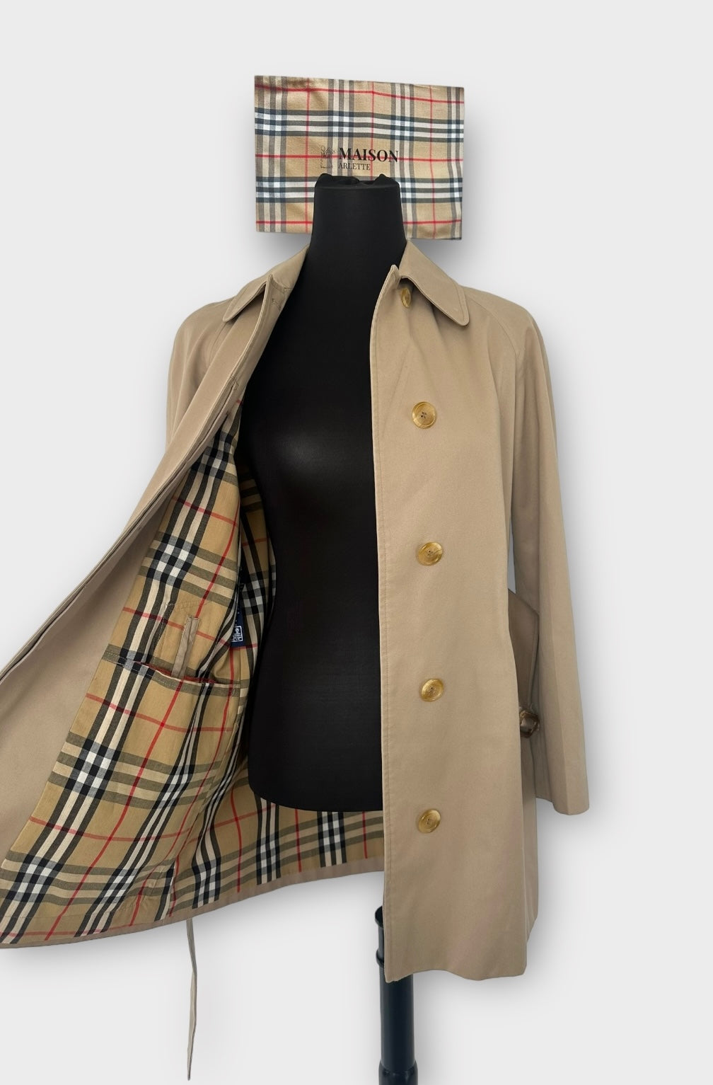 Trench-coat Burberry « Brandford » Camel | T.XS