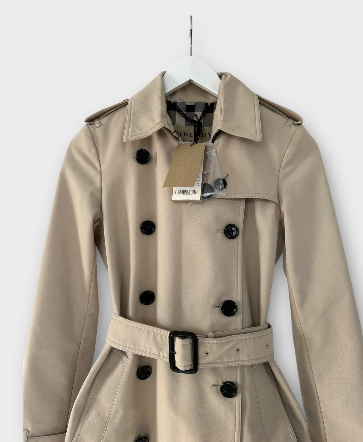 Trench-coat Burberry modèle “ the Chelsea ”/ T.XS