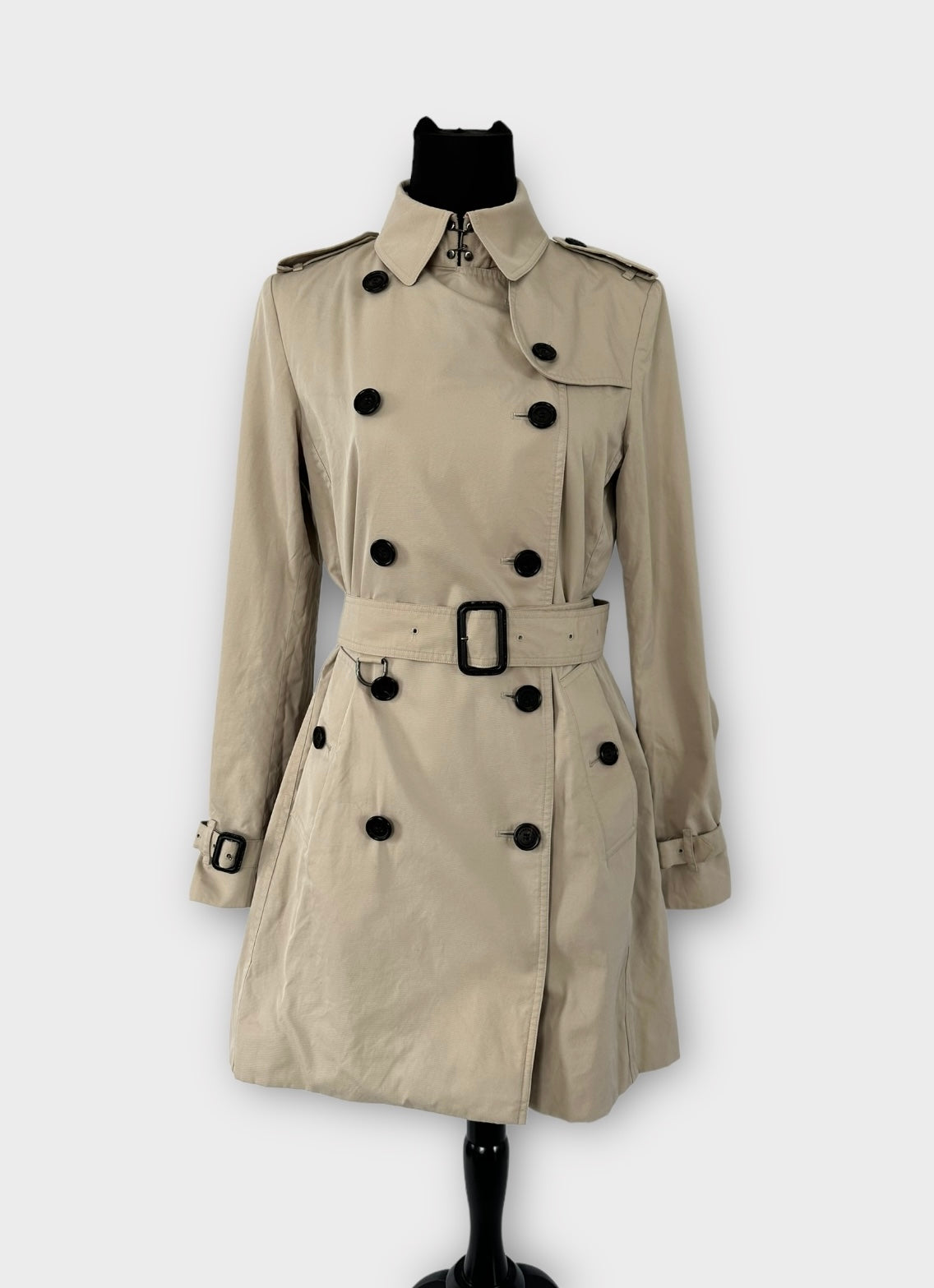 Trench-coat Burberry « the Chelsea » heritage Stone/ T.L