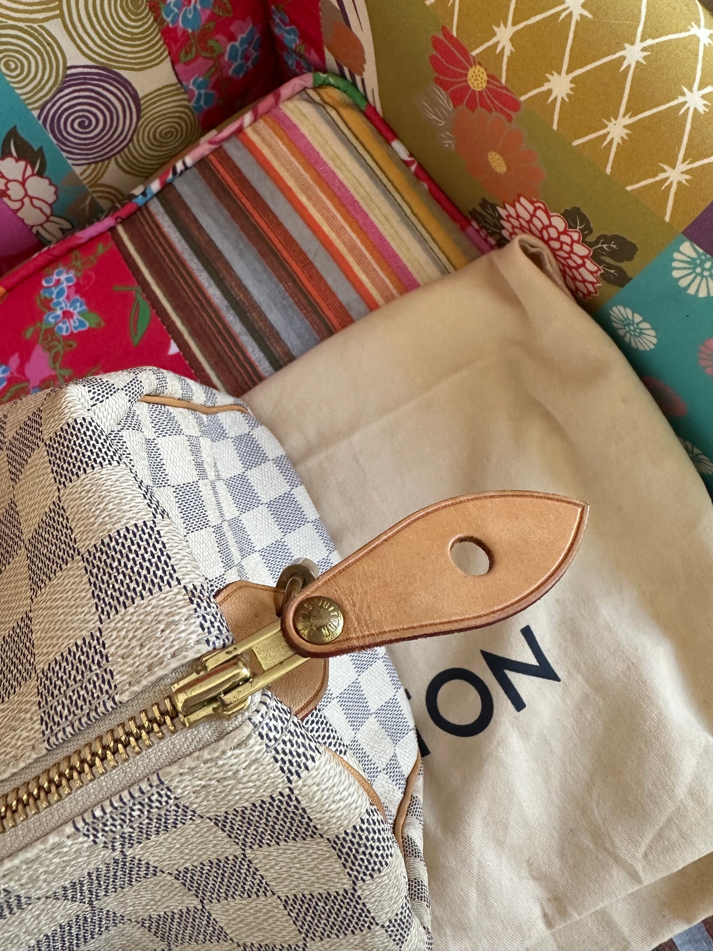 Louis Vuitton - Speedy 30 Damier Azur