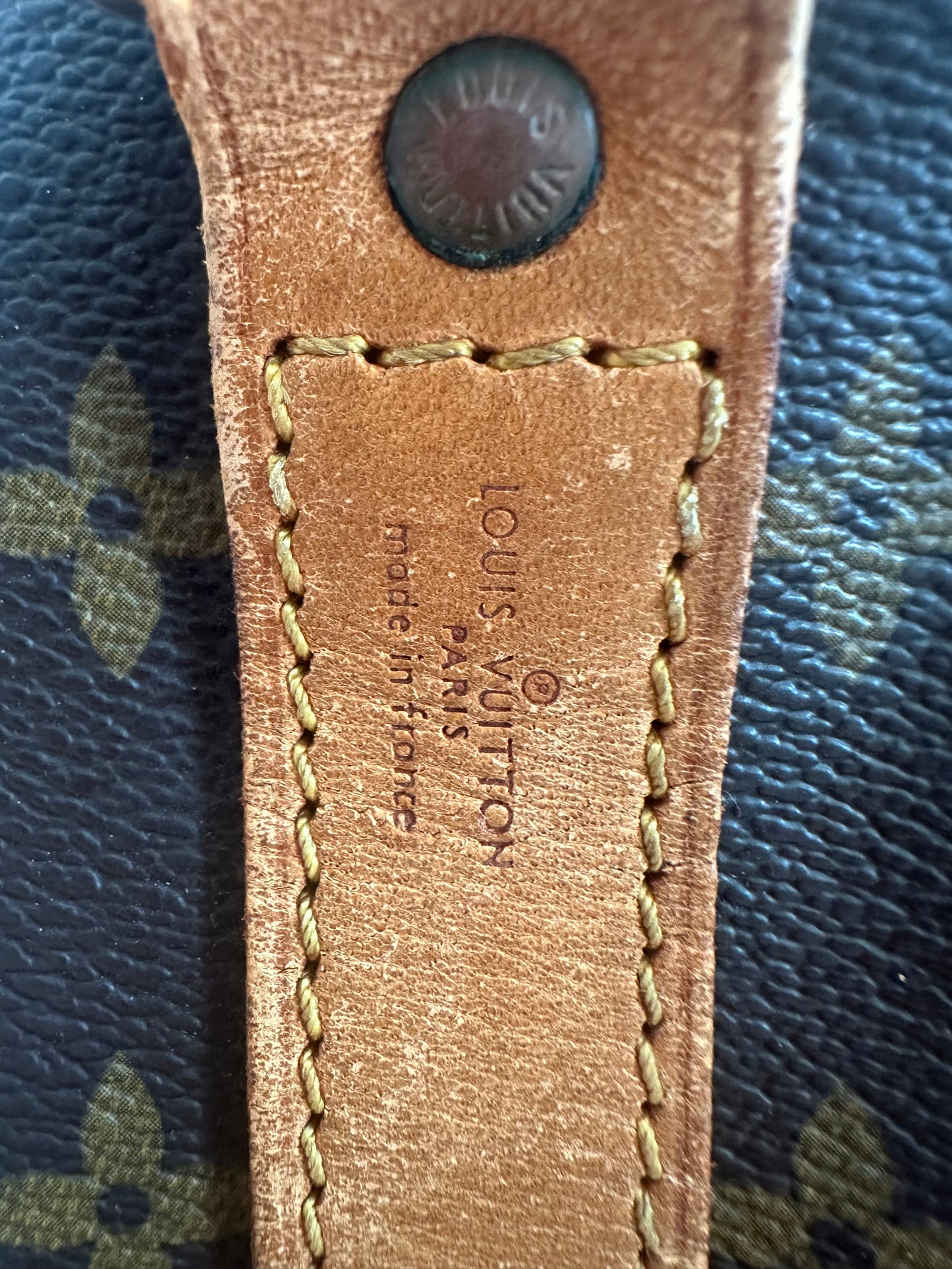 Louis Vuitton Keepall 50 bandoulière Monogram